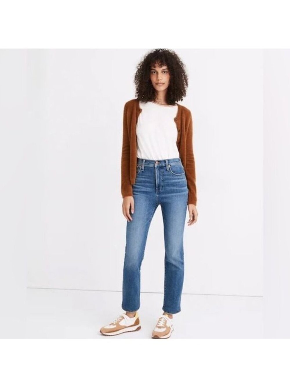 Madewell Slim Demi-Boot Jeans high waisted 26 - Picture 2 of 11
